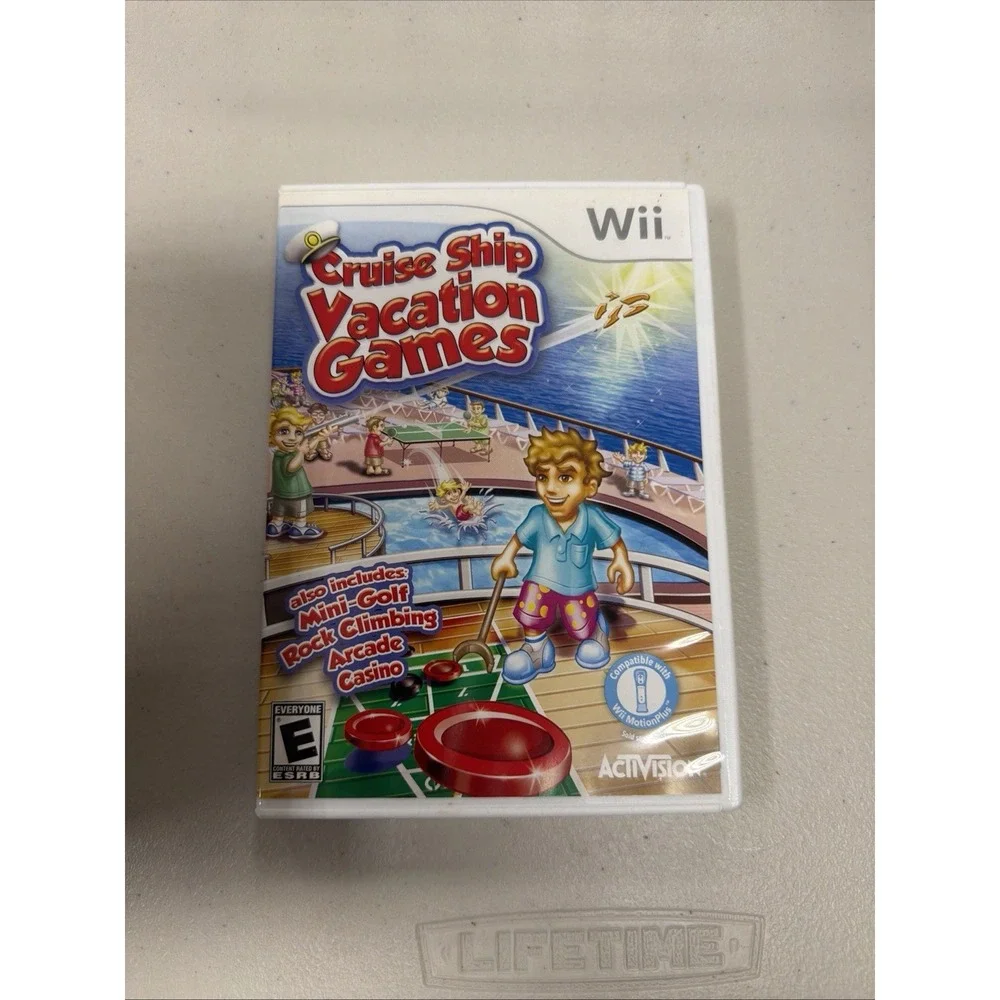 Nintendo Wii - Cruise Ship Vacation Games